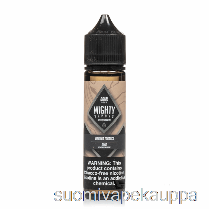 Vape Box Virginia Tupakka - Mahtavat Höyryt - 60ml 3mg